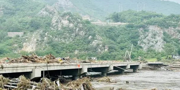 門頭溝城區(qū)洪水退去，這些污染正在悄悄蔓延……